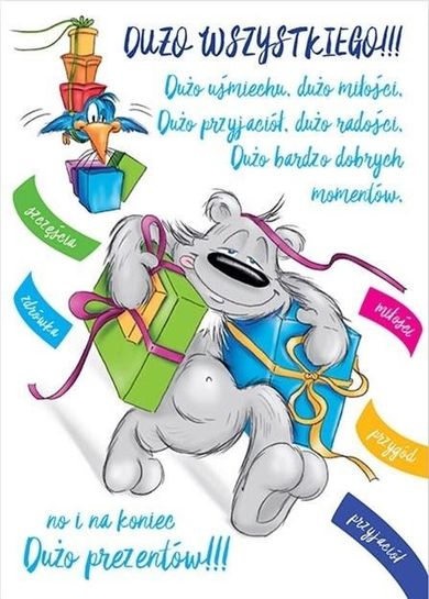 Stamp, Happy, karnet B6 + koperta