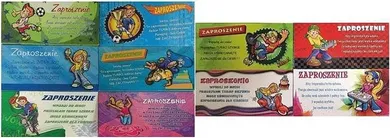 Stamp, zaproszenia, Young, 10 szt.