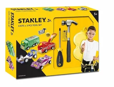 Stanley, zestaw samochodów i narzędzi