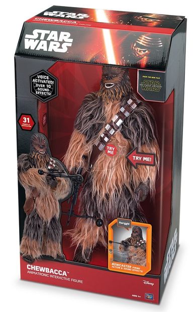 Star Wars, Chewbacca, figurka interaktywna
