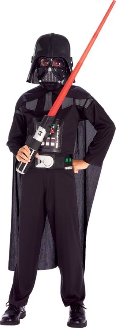 Star Wars, Darth Vader, strój karnawałowy z maską, rozmiar 127-137 cm