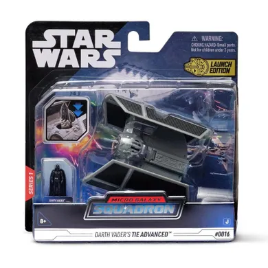 Star Wars, Darth Vader's Tie Advanced, model kolekcjonerski z figurką