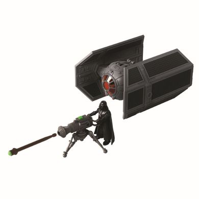 Star Wars, Mission Fleet, Tie Advanced i Darth Vader, zestaw z figurką
