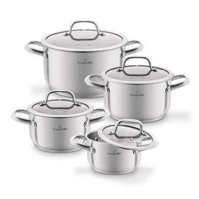 Starke Pro, Avanguard, komple garnków, 8 elementów