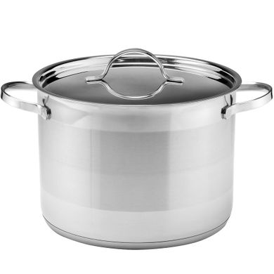 Starke Pro, Gemini, garnek ze stali nierdzewnej z pokrywką, 26-18,5 cm, 10 L