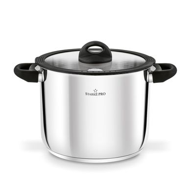 Starke Pro, Sante, garnek nierdzewny, wysoki, 24-19 cm, 8l