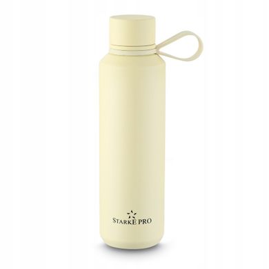 Starke Pro, Savana, butelka termiczna, żółta, 600 ml