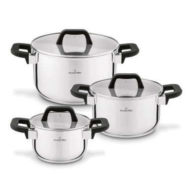 Starke Pro, Sfera, komplet garnków, 6 elementów