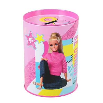 Starpak, Barbie, metalowa skarbonka okrągła
