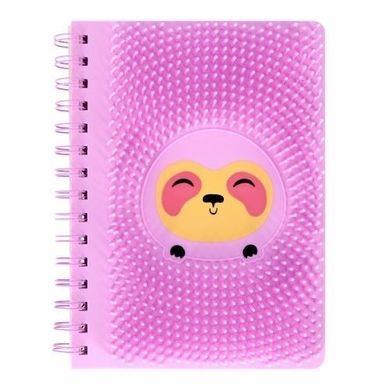 Starpak, kołonotes, silikon, A5, Leniwiec