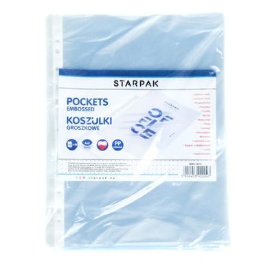 Starpak, koszulka na dokumenty A4, groszkowa, 1 szt.