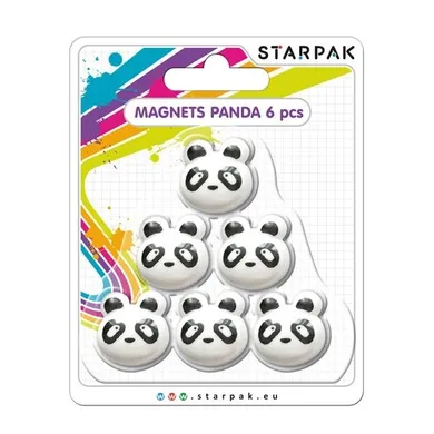 Starpak, magnesy, panda