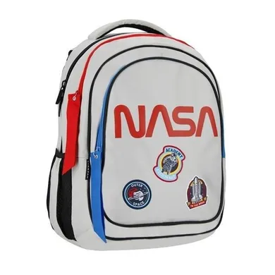 Starpak, NASA, plecak szkolny, popielaty