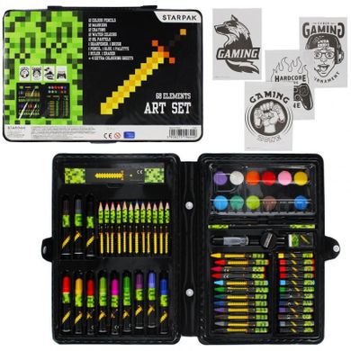 Starpak, Pixel Game, zestaw artystyczny, 68 elementów