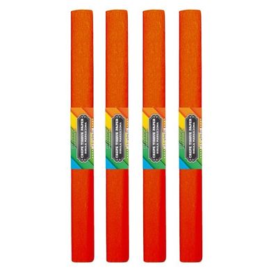 Starpak School, bibuła marszczona, 50-200 cm, ruda