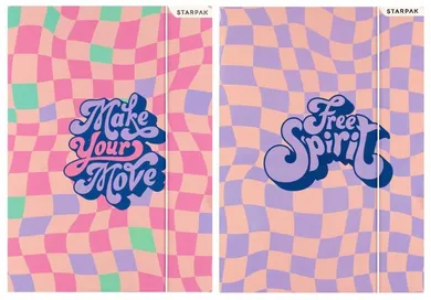 Starpak, teczka z gumką, A4, Unique, 1 szt.