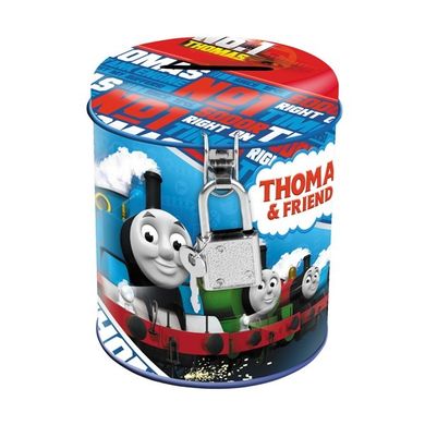 Starpak, Tomek i Przyjaciele, skarbonka metalowa, okrągła