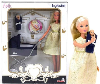 Steffi Love, Inglesina, lalka w ciąży z bobasem i wózkiem