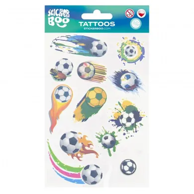 StickerBoo, tatuaż, Football