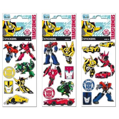 StickerBoo, Transformers, zestaw naklejek, Silver, 66-180 mm