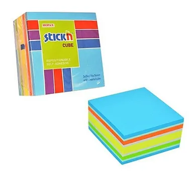 Stick’n, notes samoprzylepny, kostka, 51-51 mm, 250 kartek