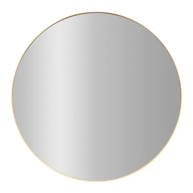 Stilovo, Noor, okrągłe lustro, metalowa rama, 80 cm