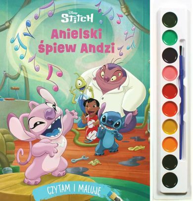 Stitch. Czytam i maluję. Anielski śpiew Andzi