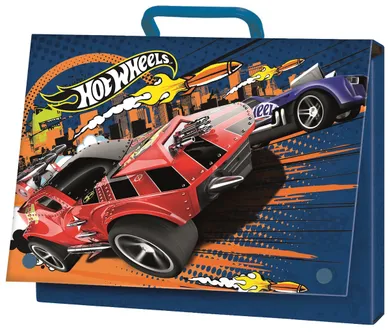 St.Majewski, Hot Wheels, teczka A4, z rączką, 1 szt.