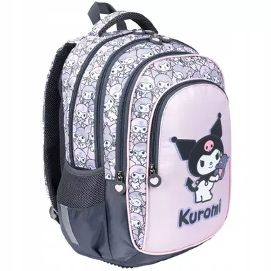St.Majewski, Kuromi, plecak szkolny, 4-komorowy, Pink