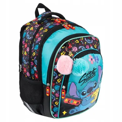 St.Majewski, Lilo i Stitch, plecak szkolny, 4-komorowy, Mint Aloha