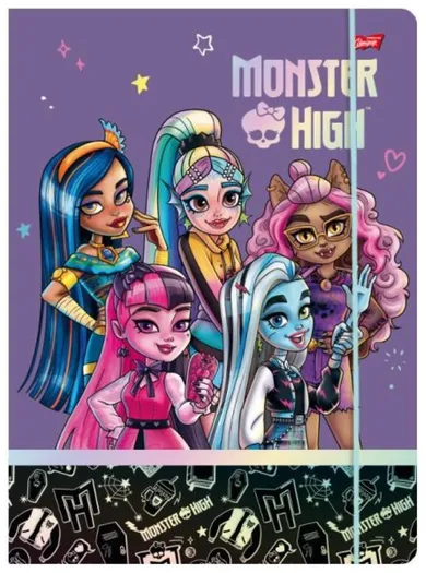 St.Majewski, Monster High, teczka z gumką, A4