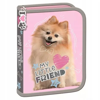 St.Majewski, My Little Friend, piórnik rozkładany, pojedynczy, Sweet Pomeranian