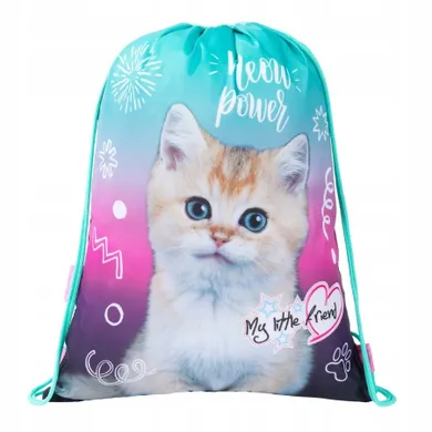 St.Majewski, My Little Friend, worek sportowy, Kitty Party