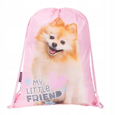 St.Majewski, My Little Friend, worek sportowy, Sweet Pomeranian
