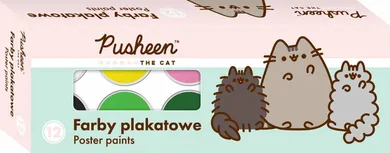 St.Majewski, Pusheen, farby plakatowe, 12 kolorów, 20 ml