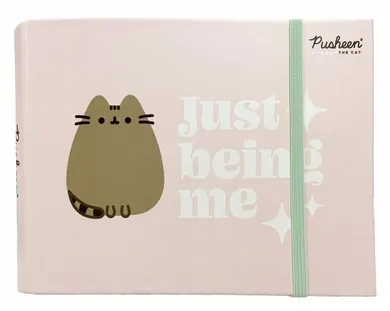 St.Majewski, Pusheen, pamiętnik na spirali, zamykany na gumkę, 64 kartki