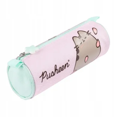 St.Majewski, Pusheen, piórnik tuba, pink