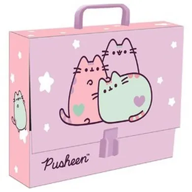St.Majewski, Pusheen, teczka A4 z rączką, 1 szt.