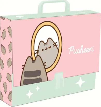 St.Majewski, Pusheen, teczka z rączką A4, 1 szt.