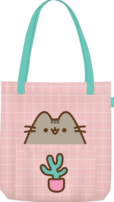 St.Majewski, Pusheen, torba na ramię, szoperka, różowa