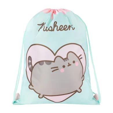 St.Majewski, Pusheen, worek sportowy, Mint
