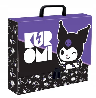 St.Majewski, teczka z rączką A4, Kuromi Black