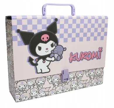 St.Majewski, teczka z rączką A4, Kuromi Pink