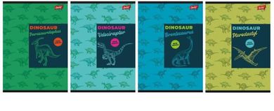 St.Majewski, zeszyt A5, 16K, linia, Dinosaur, 1 szt.