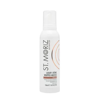 St.Moriz, Advanced Luxury Whipped Creme Mousse, samoopalająca pianka o satynowym wykończeniu, 150 ml