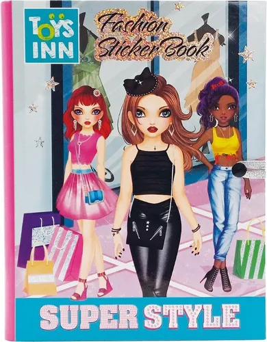 Stnux, Fashion Sticker Book, książka z naklejkami do projektowania mody