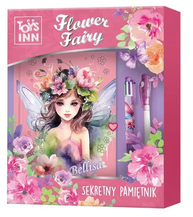 Stnux, Flower Fairy, pamiętnik na kłódkę, Bellisa