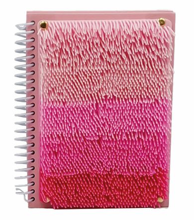 Stnux, notes A5, 80 kartek, sensoryczny, różowy, 1 szt.