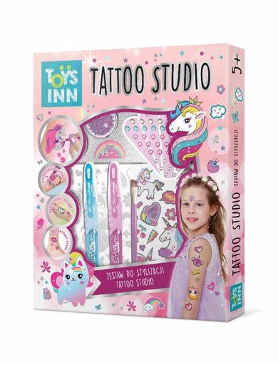 Stnux, Tatoo Studio, tatuaże, jednorożec