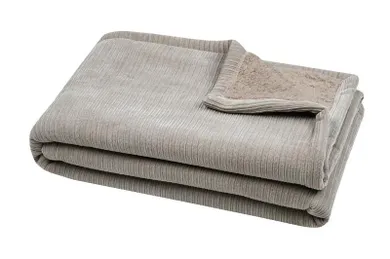 Stof, Clayton, pluszowy koc z barankiem, 130×160 cm